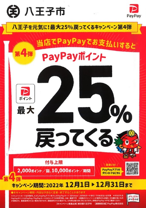 202212PayPay25%OFF
