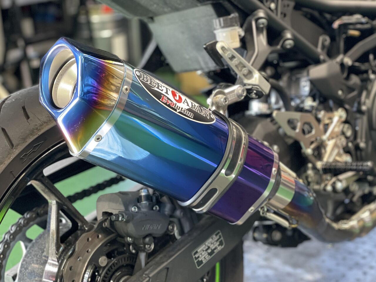 NINJA400 フルエキマフラー交換！ : 2りんかんブログ