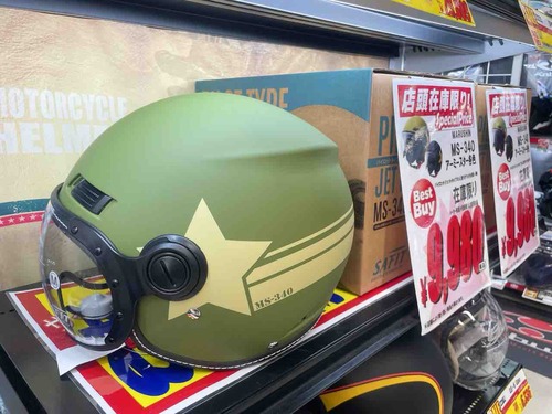 17日までお値引き中❗️純正　ヘリパイヘルメット　メットwith マイクセット 17日までお値引き中❗️純正 ヘリパイヘルメット メットwith