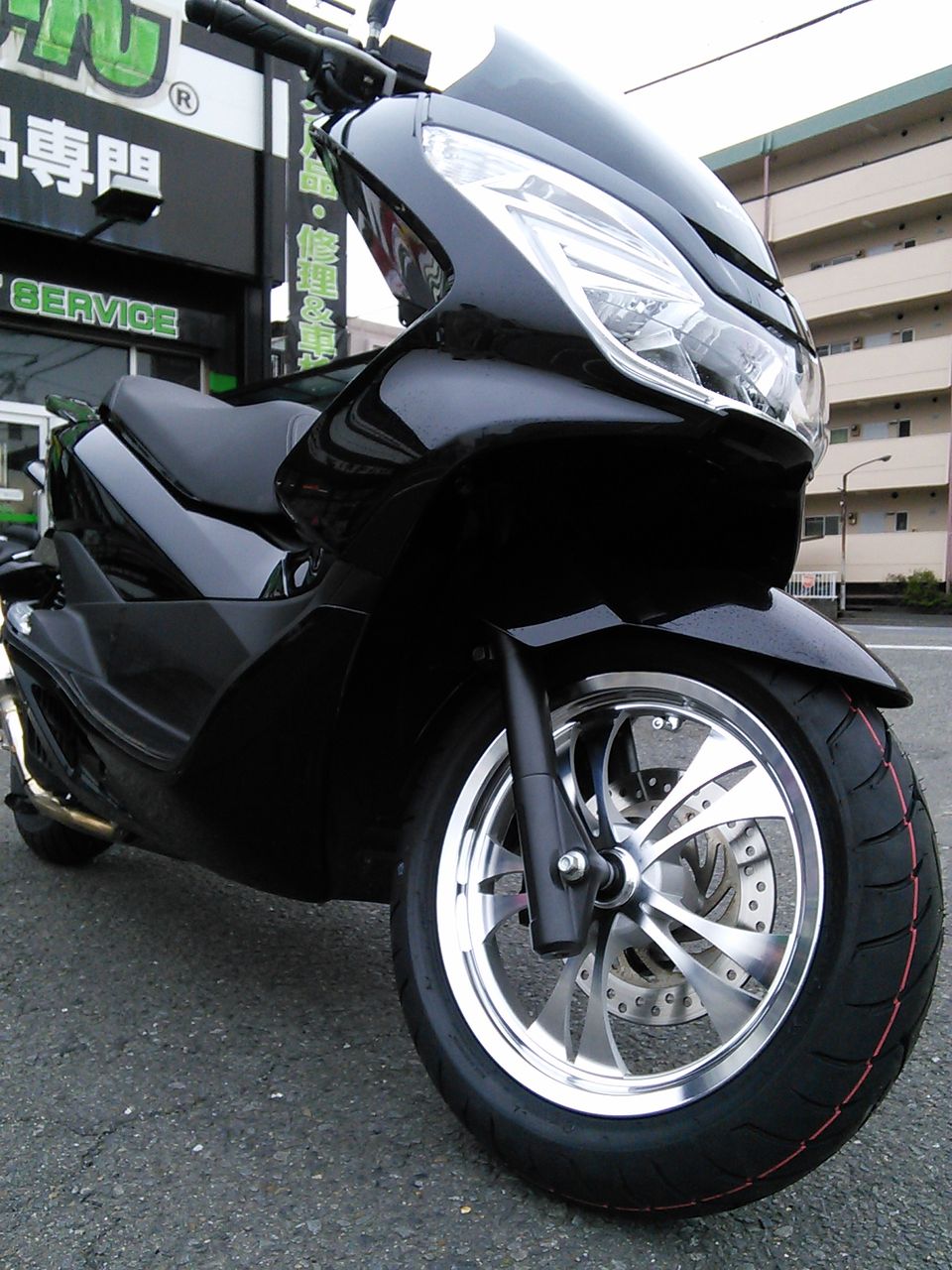 ｐｃｘ１２５ １３インチホイール カスタムその１ 和光 ２りんかんブログ