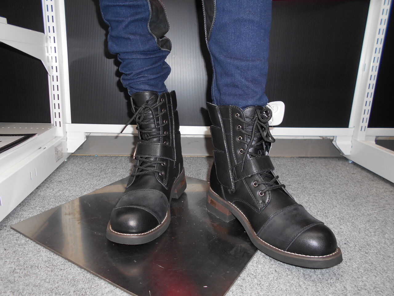 【在庫処分SALE】 S:GEAR エスギア エンジニアブーツ ライディングブーツ ライダーブーツ ブーツ SPB-001 25.0 25cm BK 定価10584円 フットウェアの口コミ・動画インプレッションを探す(15)| ウェビック