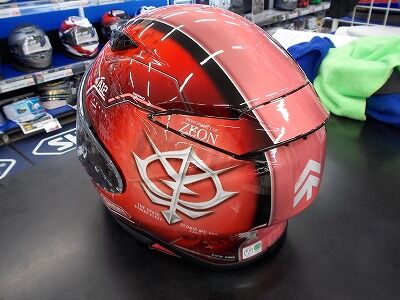 グレー ヘルメット 赤いパッチ付き 門真2りんかん】赤好き必見！！Z-8のNewグラフィック入荷