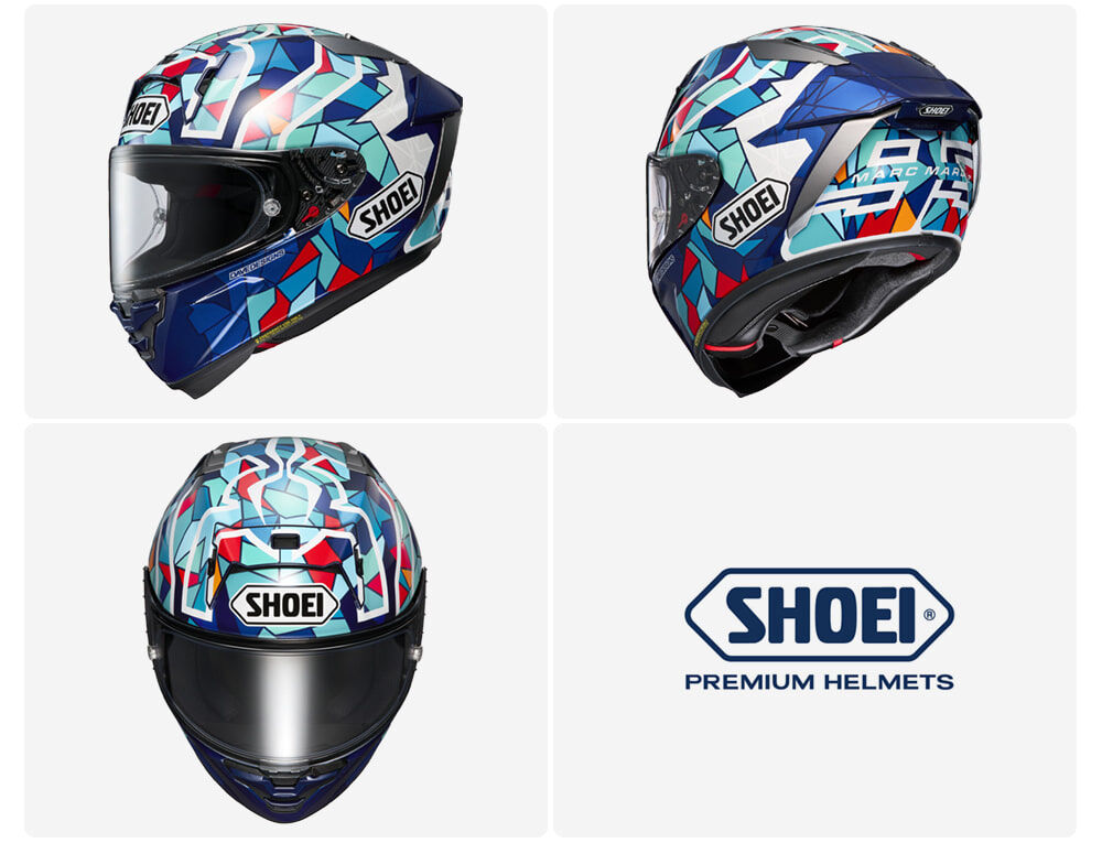 未使用 スピードクラッシックアイコン 2024 ヘルメット これはいい青色！｜SHOEI Z-8に新柄「Shakin' SPEED GRAPHIX