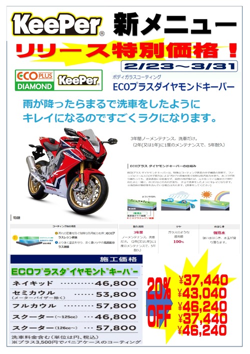 ECO޷ްŽÊŽßް20OFF