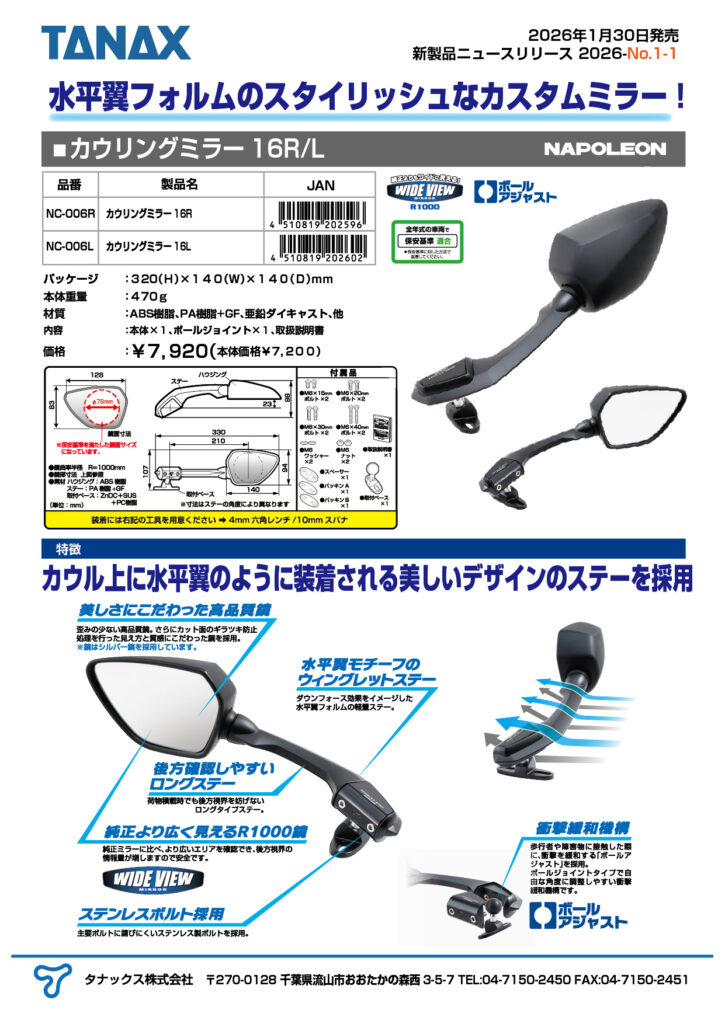 千葉北2りんかん】悪い癖発動しちゃった・・・「カウリングミラー16