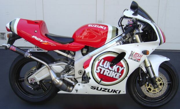 アプリリアRS250 RGV250ガンマ VJ22 赤い アロー チャンバー