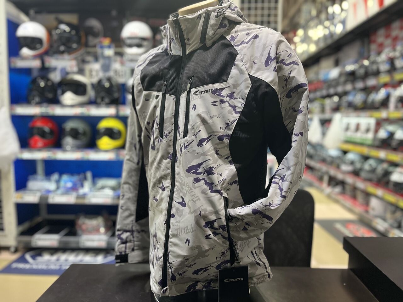 タイチ TAICHI 迷彩 カモ バイクジャケット XL RS TAICHI RSJ-333迷彩