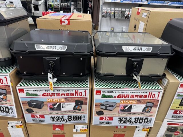 府中2りんかん】New✨GIVI BOX入荷❕❕❕ : 2りんかんブログ