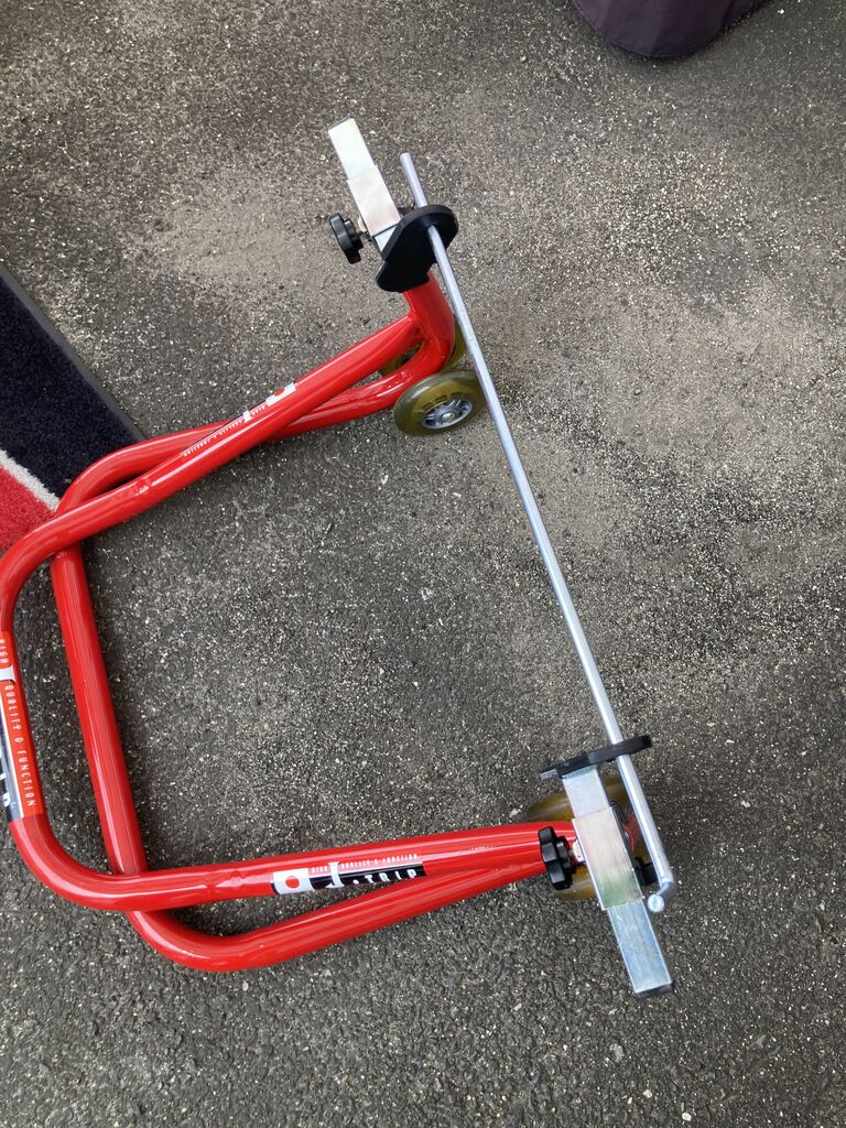 緑2りんかん】実はメンテナンススタンドって簡単なんです : 2りんかん