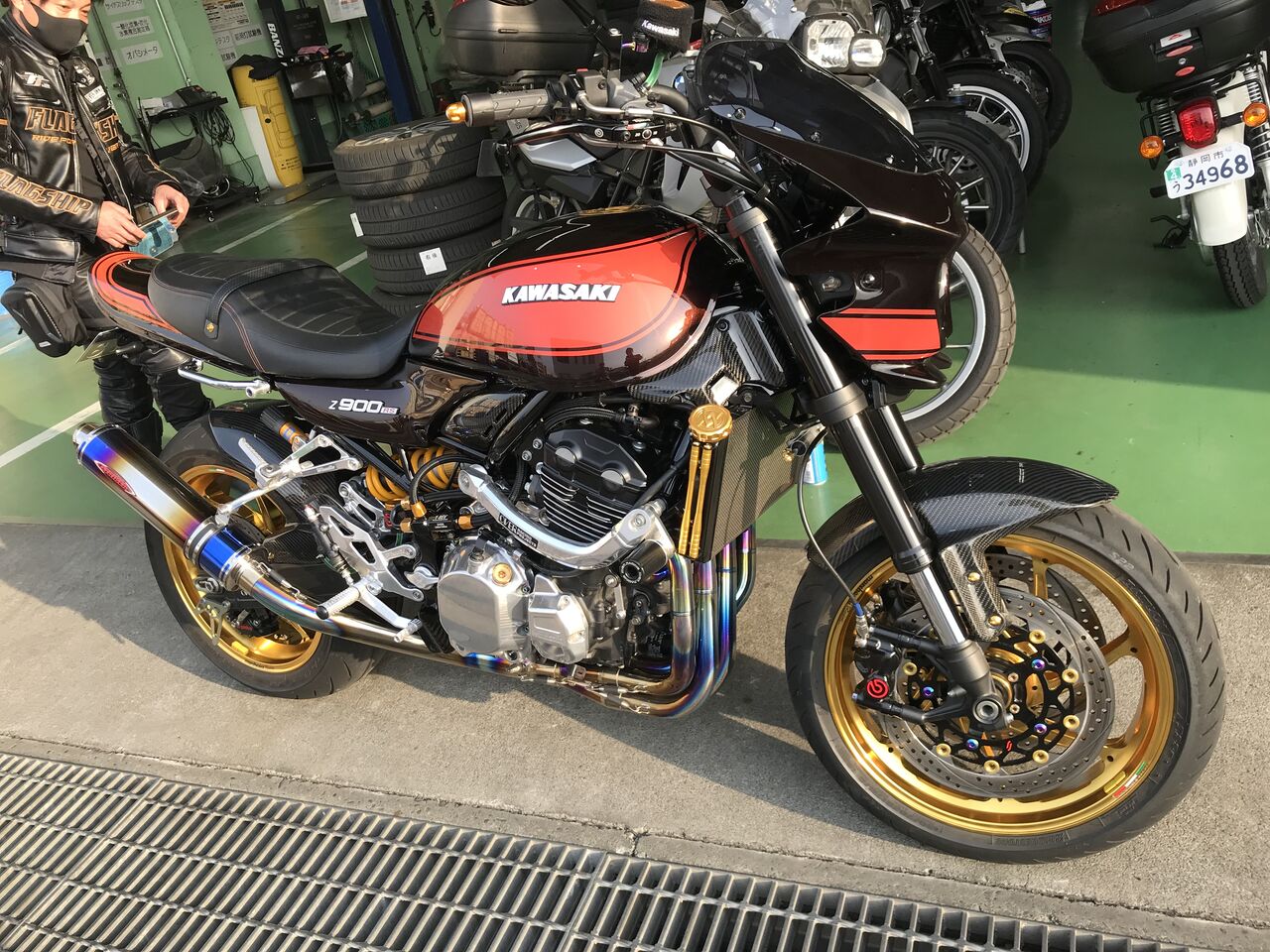 Z900RS T-REV取回しを超カッコよく変更！ : 2りんかんブログ