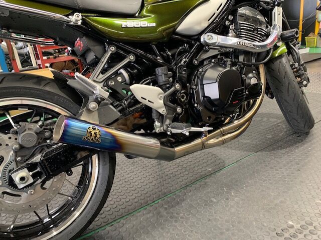Z900RS SP忠男マフラー 笑えるほど軽いw : 2りんかんブログ