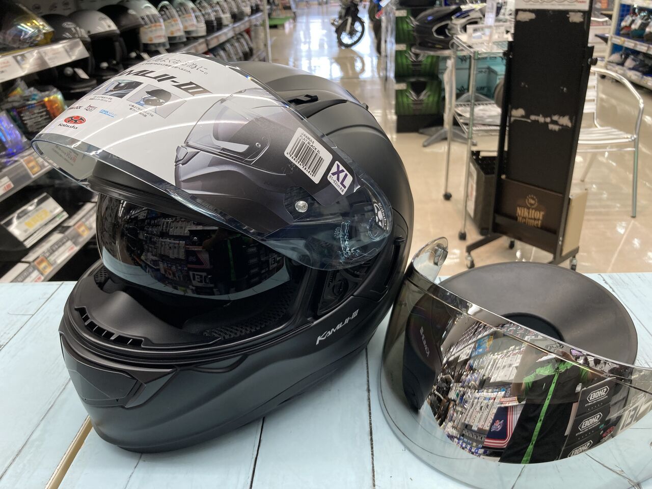 仙台南2りんかん】カムイⅢ ミラーシールドプレゼント : 2りんかんブログ