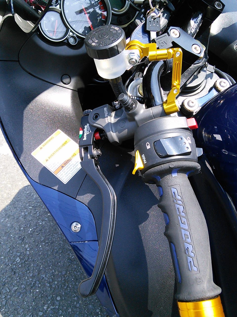GSX1300ハヤブサ BREMBOクラッチマスター【和光】 : 2