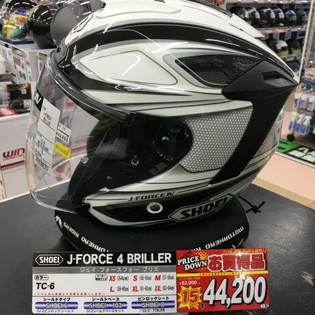 Webike | SHOEI ショウエイ J-FORCE IV BRILLER［ジェイ