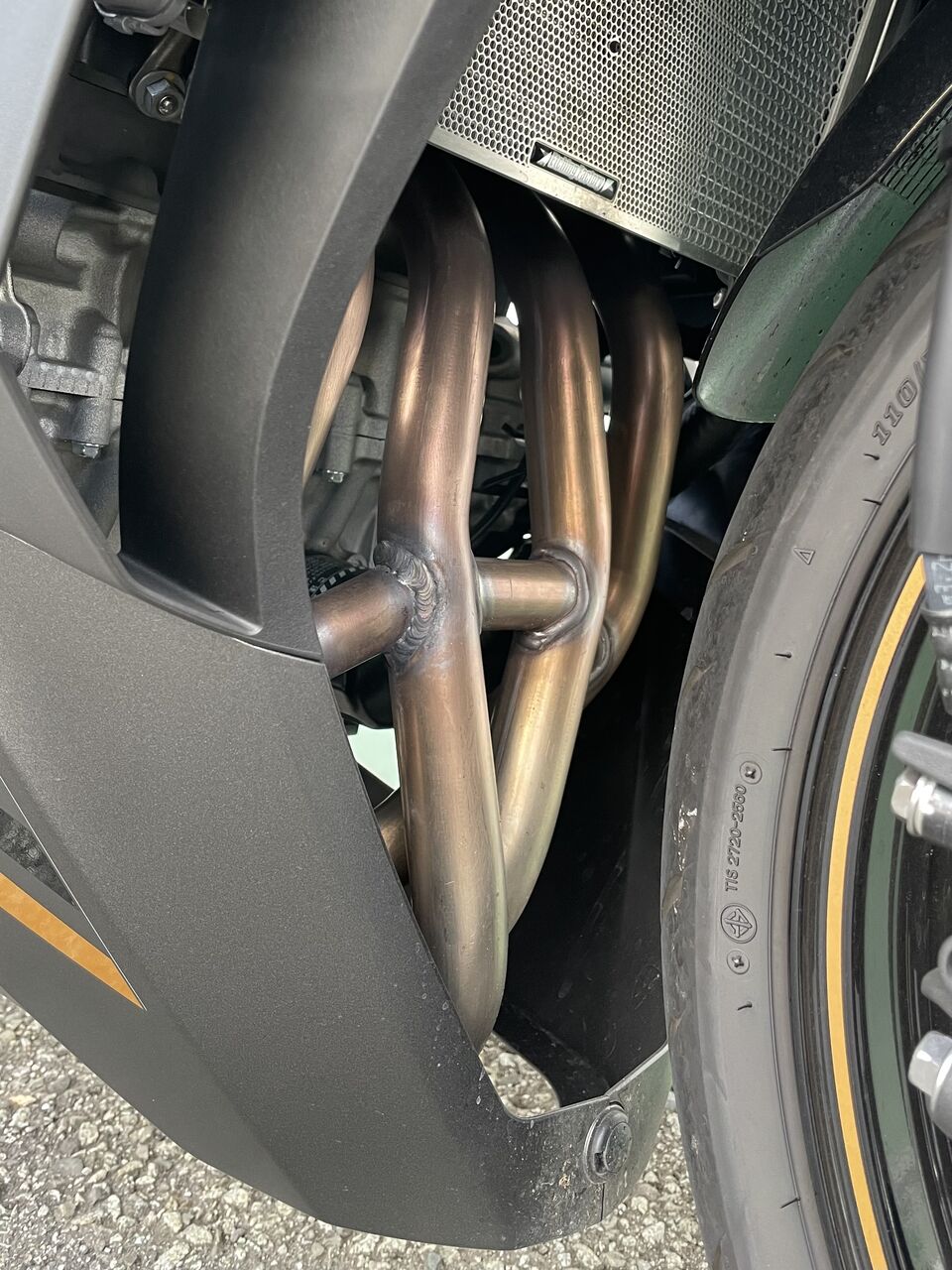 ZX-25R IKAZUCHI 取付け : 2りんかんブログ