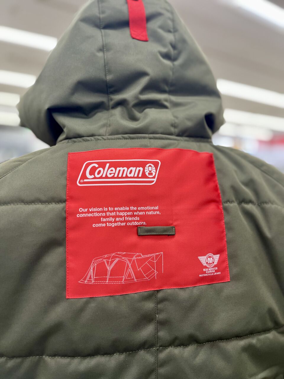 Coleman x BMC 防風・防寒 ロングジャケット 新品未使用 仙台南2りんかん】Coleman×BMC 着るテント‼入荷しました！ : 2