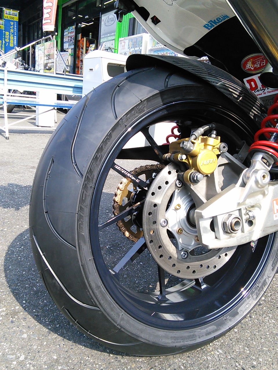 CB1300リヤホイールに交換（ホンダ X-4）by Sonic - みんカラ