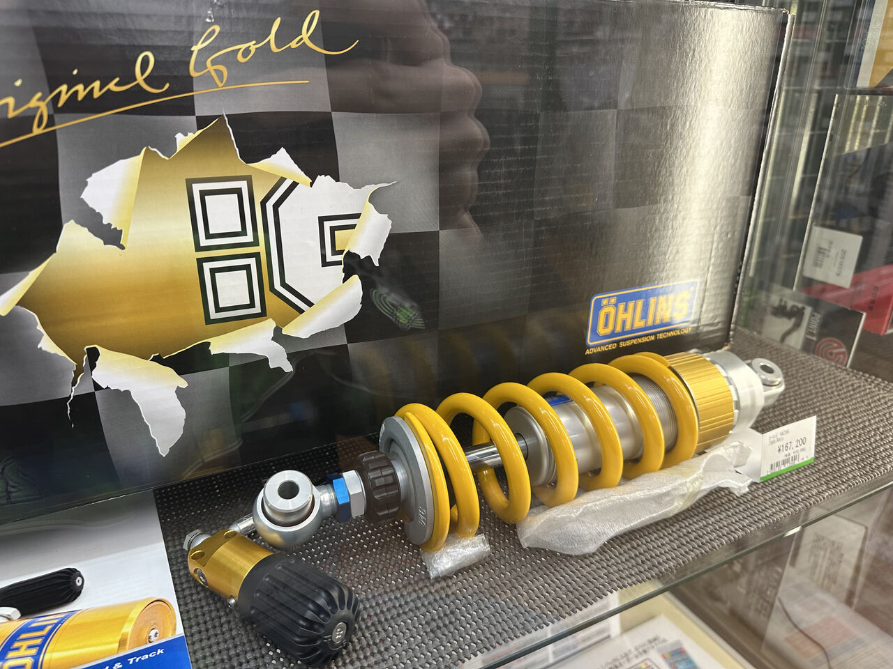 Öhlins サスペンション 2本セット ゴールド
