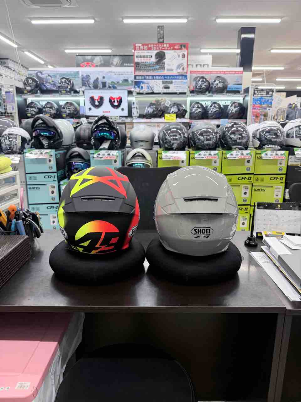 伏見2りんかん】Z-9新色入荷しました(´・ω・)【SHOEI】 : 2りんかんブログ