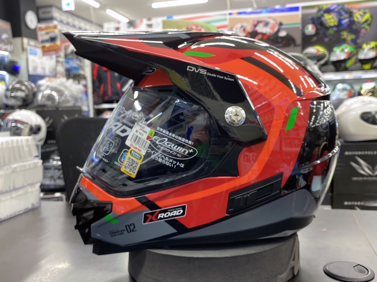 Mサイズ正規新品未使用 ヘルメット 2号機 アスカ エヴァンゲリオン XRoad ウインズジャパン コラボレーションヘルメット『X-ROAD FREE