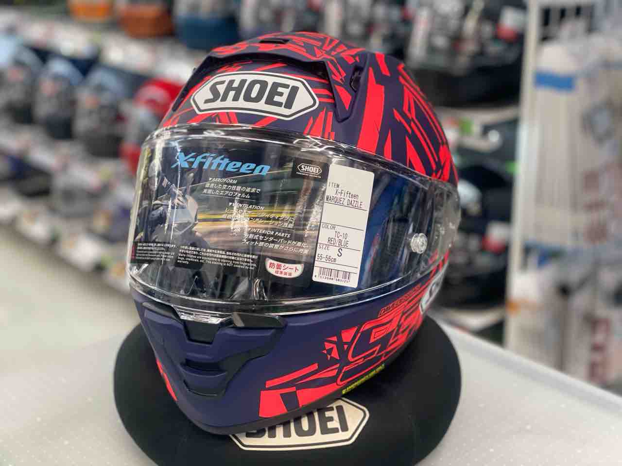 SHOEI ガンバ X-fifteen MARQUEZ DAZZLE マルケスダズル SHOEI ガンバ X-fifteen MARQUEZ DAZZLE マルケスダズル