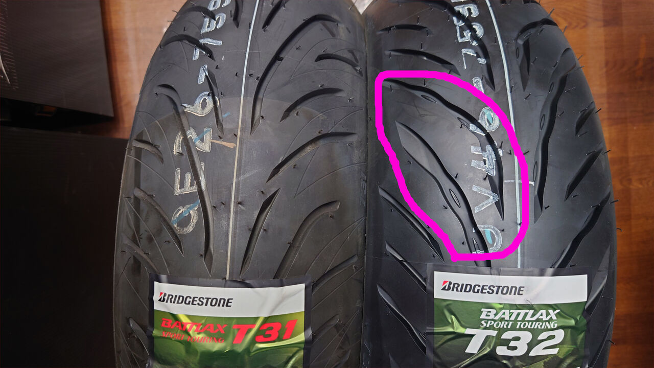 Bridgestone Battlax T32 Sport Touring Tires | 28% ($97.95