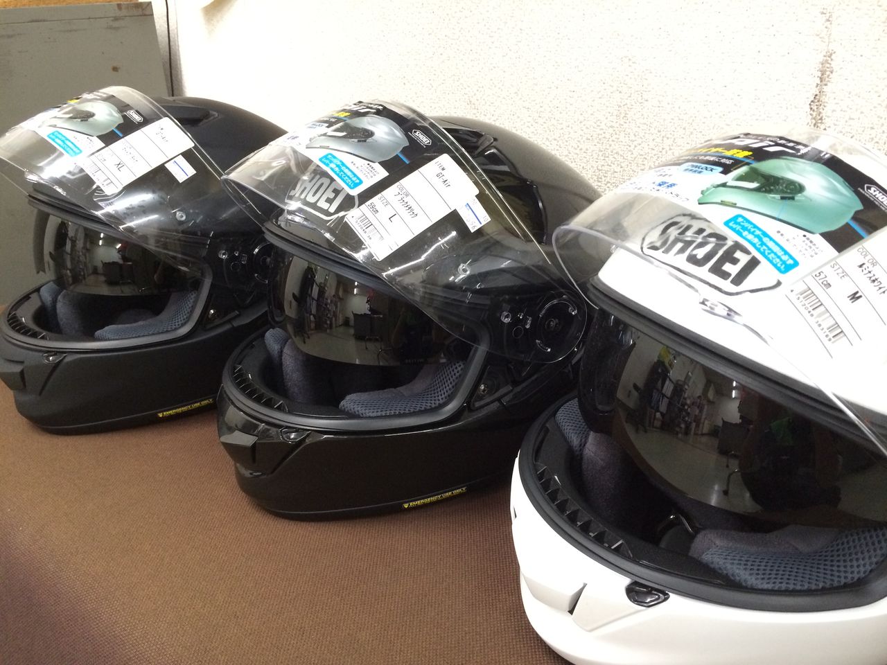 GT Air ルミナスホワイト Lサイズ SHOEIヘルメット GT-Air ルミナス