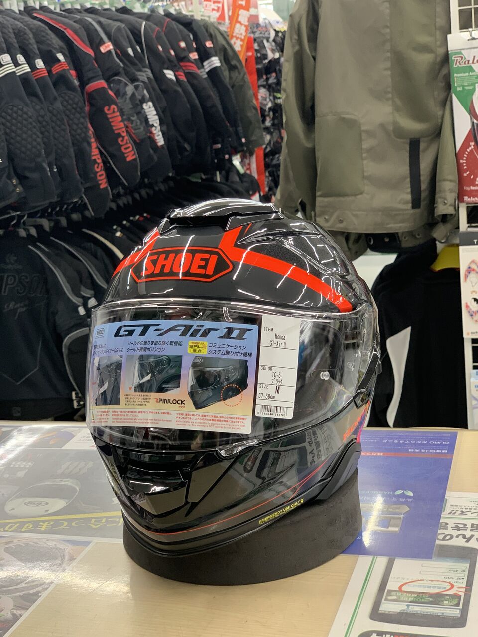 HONDA×SHOEI ヘルメット入荷しました！ : 2りんかんブログ