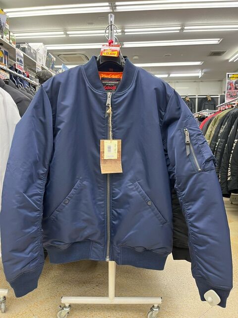 奈良2りんかん】ミリタリースタイル！ショットのフライトジャケットが