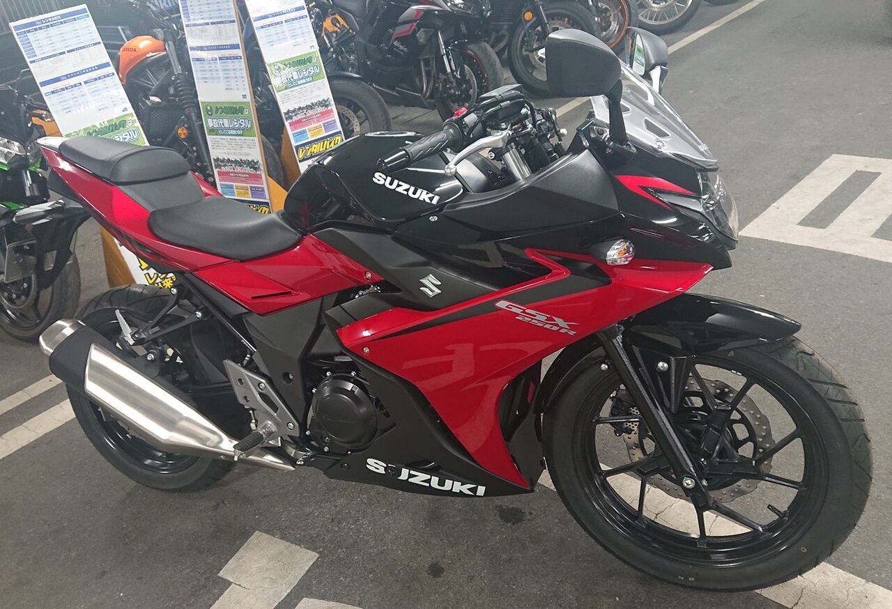 門真2りんかん】レンタル819新規車両導入GSX250R : 2りんかんブログ