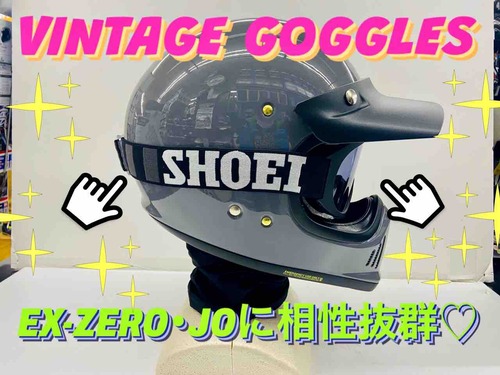 SHOEI VINTAGE ゴーグル : 2りんかんブログ