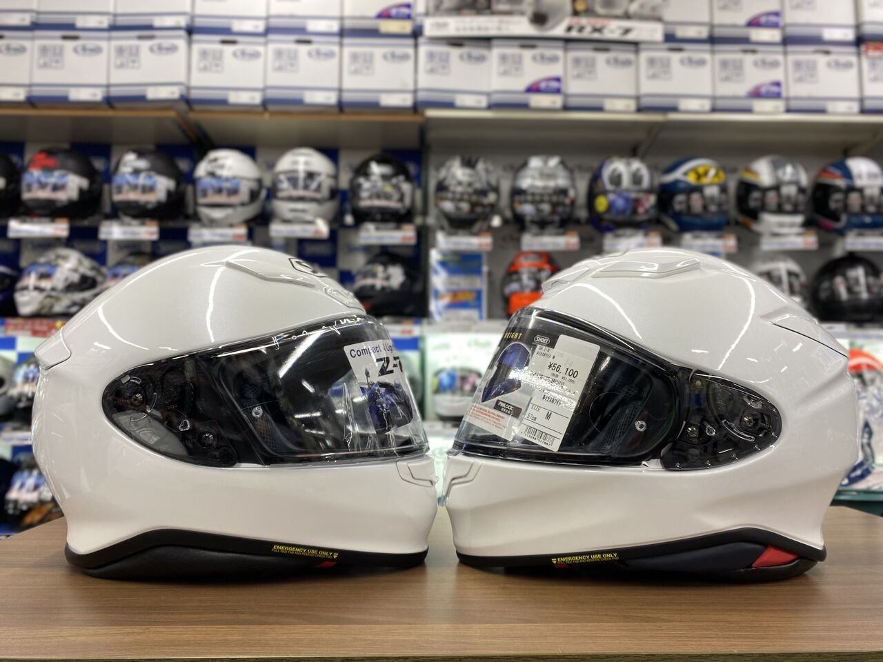 SHOEI Z-7 Mサイズ ホワイト SHOEI Z7 ダッチェスLサイズ SHOEI Z-7