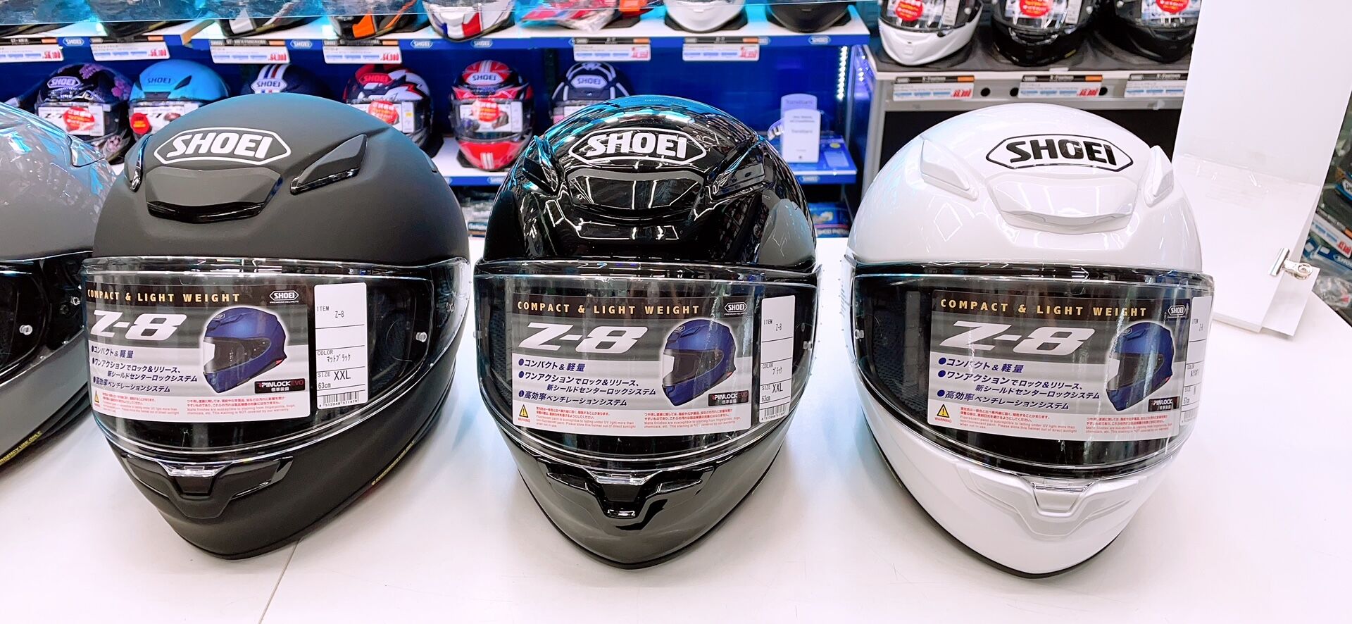 詳細説明】待望のZ-8入荷！6色公開！！Z-7との比較しちゃいます