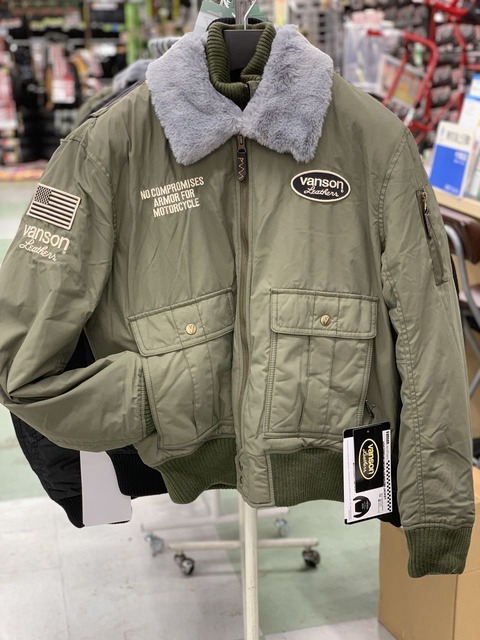 【新品】VANSON バンソン VS578RS-W2402 カーキ　M 新品】VANSON バンソン VS578RS-W2402 カーキ M vansonの新作入荷しま