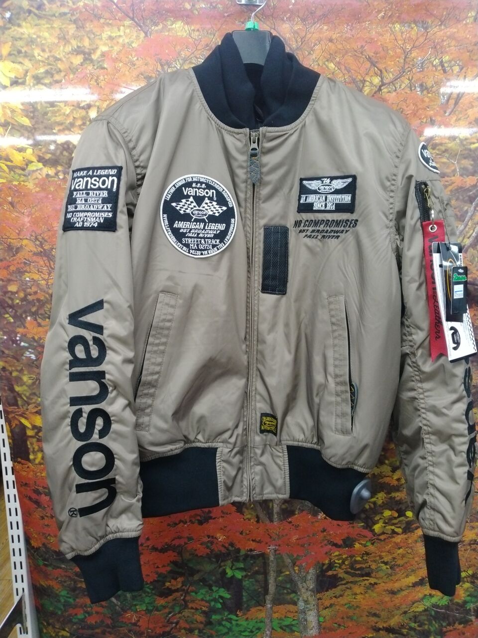 千葉北2りんかん】VANSON MA-1タイプ秋冬じゃけっと!! : 2 千葉北2りんかん】VANSON MA-1タイプ秋冬じゃけっと!! : 2