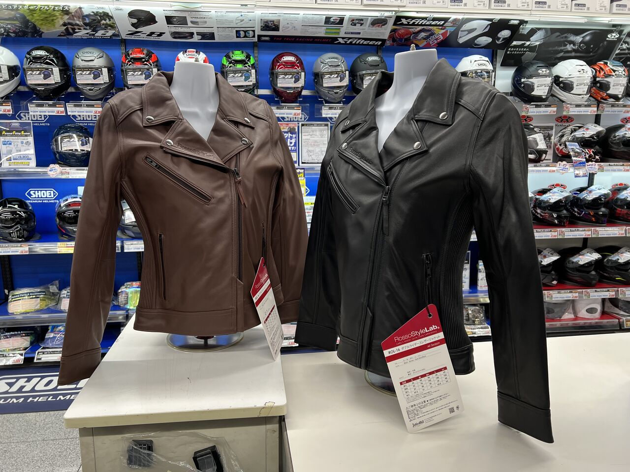 Rosso StyleLab レザージャケット ブラック ROL-12