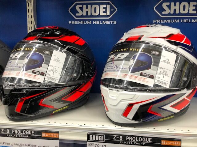 SHOEIフルフェイスヘルメットZ-8プロローグ入荷! : 2りんかん SHOEIフルフェイスヘルメットZ-8プロローグ入荷! : 2りんかん