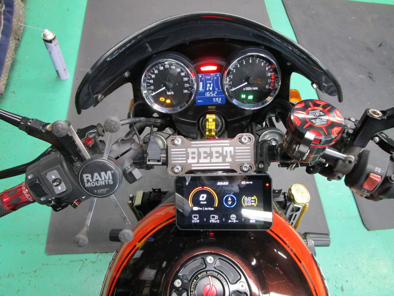 千葉北2りんかん】S様 Z900RS TANAX スマートライドモニター 千葉北2りんかん】S様 Z900RS TANAX スマートライドモニター