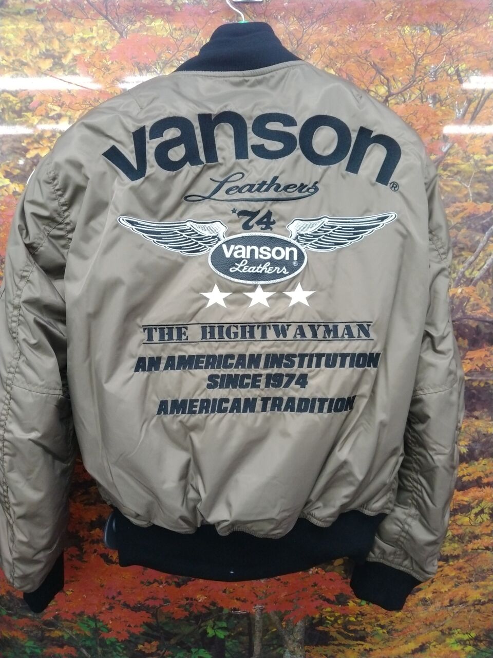 千葉北2りんかん】VANSON MA-1タイプ秋冬じゃけっと!! : 2 千葉北2りんかん】VANSON MA-1タイプ秋冬じゃけっと!! : 2