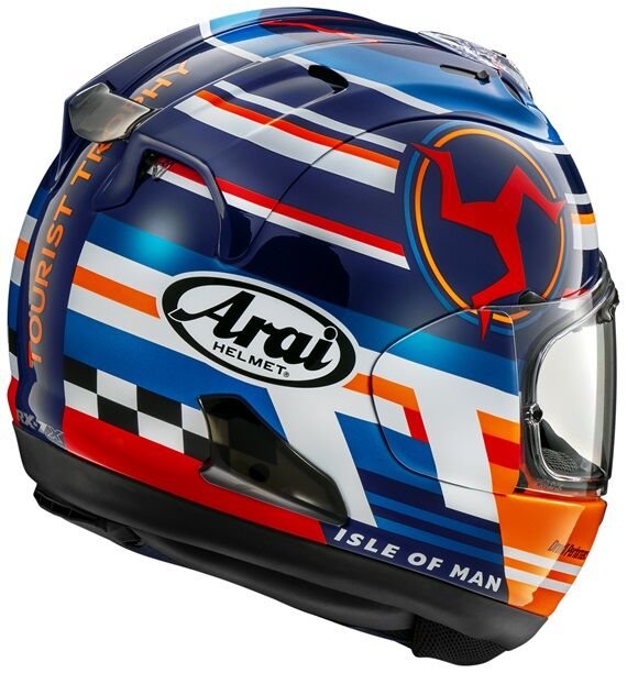 千葉北2りんかん】テクニカルショップ限定 ARAI マン島