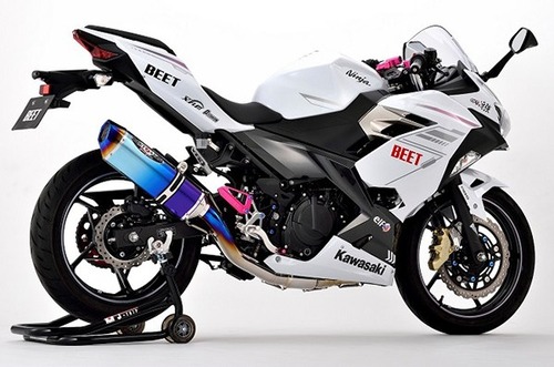 福岡2りんかん】Ninja400 2023年モデル(8BL-EX400L)フルエキマフラー