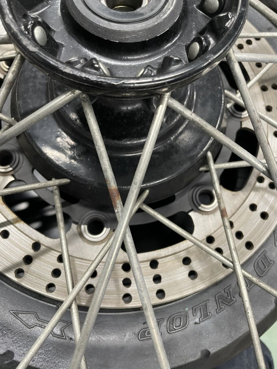 高松2りんかん】整備日記⑤スポークの錆気になりませんか？ : 2