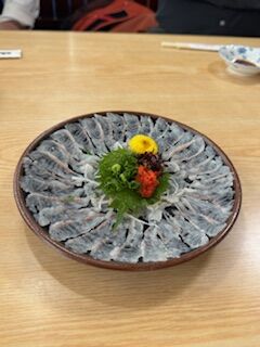 ウナギ刺身