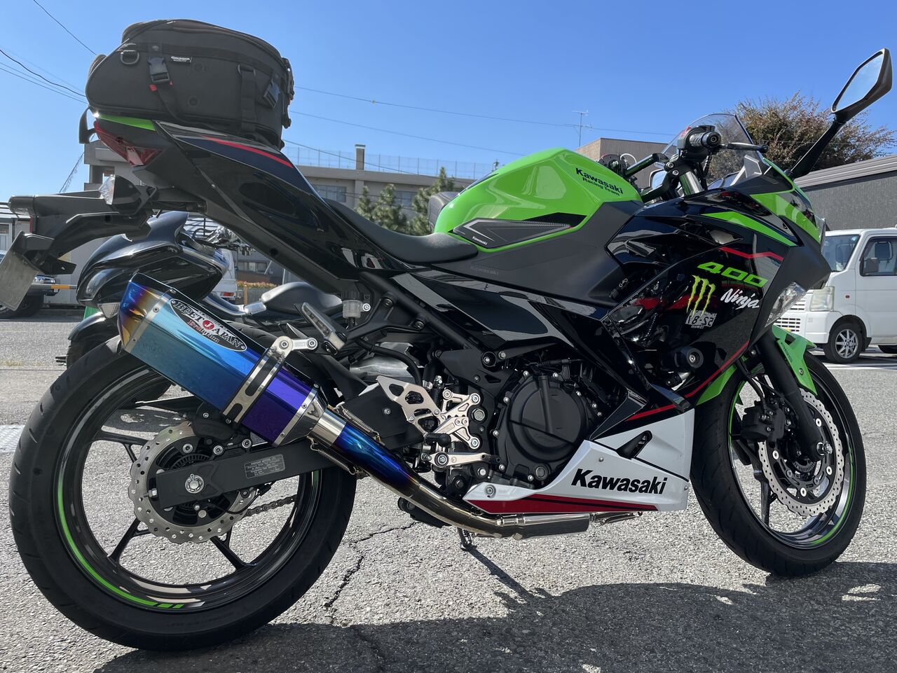 KAWASAKI Ninja ニンジャER400BE フルエキマフラー 9月23日出荷】BEET ニンジャ400(23年式) フルエキゾースト