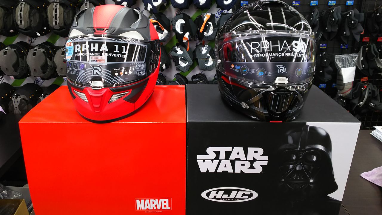 HJC　スターウォーズ　ダースベイダー　RPHA90 　RSタイチ　HJH158 HJC スターウォーズ ダースベイダー RPHA90 RSタイチ HJH158