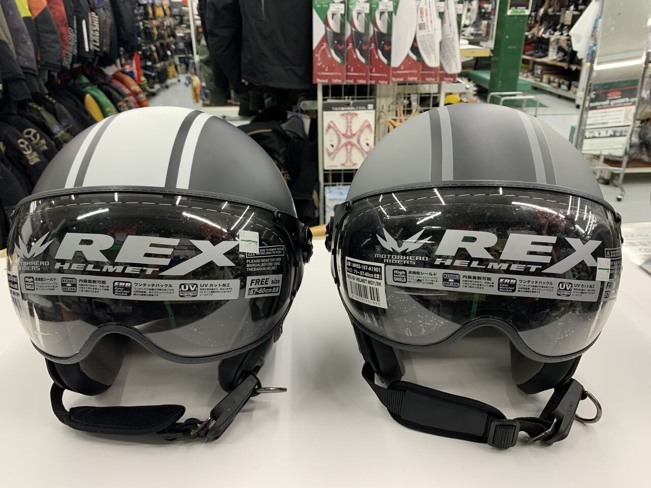 MOTORHEAD RIDERS REX-SV ジェットヘルメットPSC/SG REX‼シールドプレゼントですぅ！！ : 2りんかんブログ