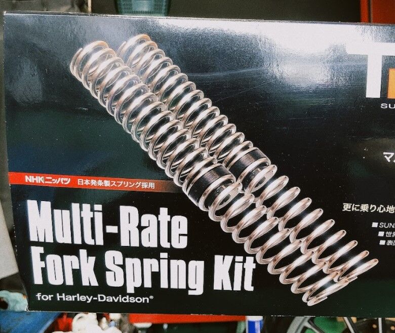 【新品】サンダンス/TRAKTEK マルチレートFスプリング　Π39XL用 ハーレーに一段上の走りを与えるサンダンス・トラックテック