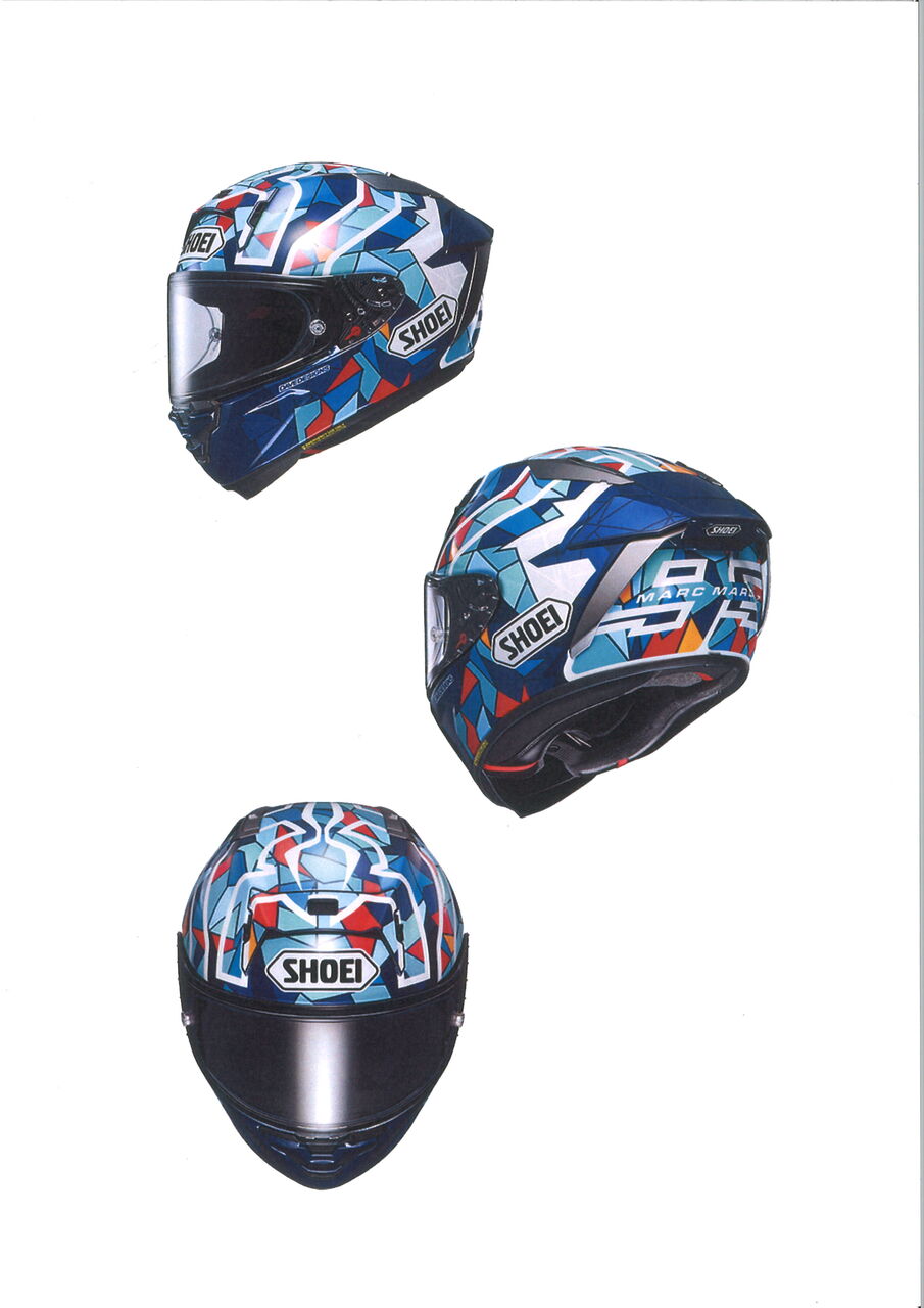 SHOEI ショウエイ ヘルメット X-Fifteen MARQUEZ BARCELONA