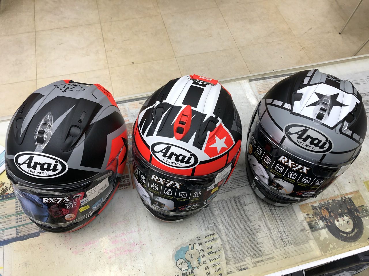 Arai RX-7X 　マーベリックGP3 Webike | Arai アライ RX-7X MAVERICK GP3 [アールエックス