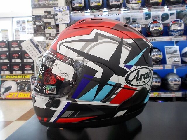 Arai ヘルメット RX-7X 高橋巧モデル Mサイズ 中古 Arai ヘルメット RX-7X 高橋巧モデル Mサイズ 中古 Arai